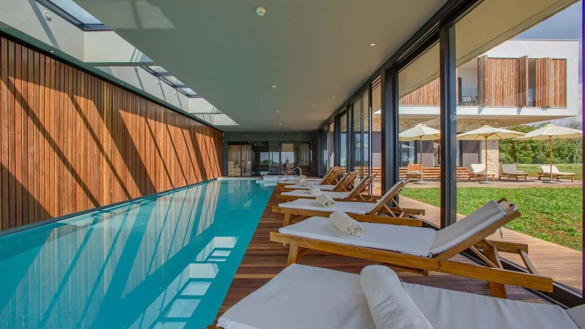 Elegant Istria Villa 18M Private Pool Villa Novica Platinum 4 Bedrooms Jacuzzi Sauna And Gym Jasenovica